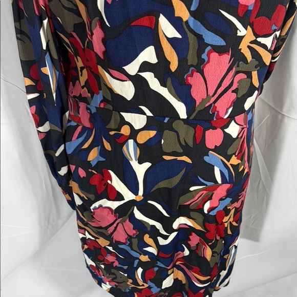 ba&sh “Lady” Abstract Floral Shirt Dress L - Picture 8 of 11